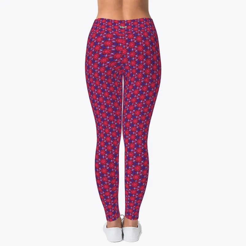 Vibrant Pattern Yoga Pant